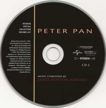 2CD James Newton Howard: Peter Pan (Original Motion Picture Soundtrack) [Expanded Edition] LTD