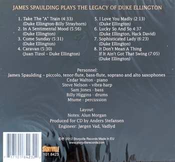 CD James Spaulding: Plays The Legacy Of Duke Ellington