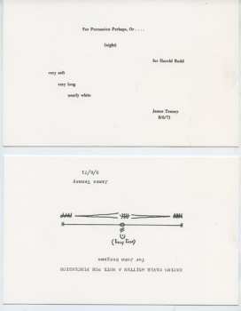 LP James Tenney: Postal Pieces