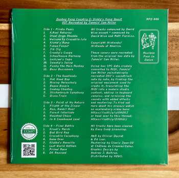 2LP Jammin' Sam Miller: Donkey Kong Country 2: Diddy's Kong Quest OST Recreated by Jammin' Sam Miller CLR