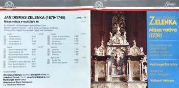 CD Jan Dismas Zelenka: Zelenka: Missa Votiva