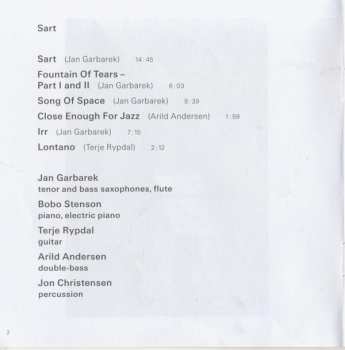 3CD/Dobozkészlet Jan Garbarek: Dansere