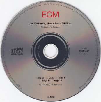 CD Jan Garbarek: Ragas And Sagas