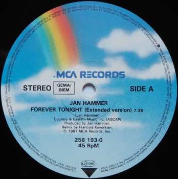 LP Jan Hammer: Forever Tonight