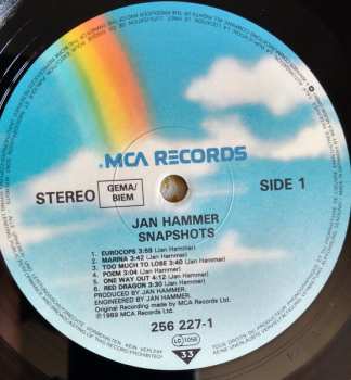 LP Jan Hammer: Snapshots