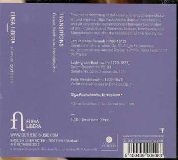 CD Ludwig van Beethoven: Transitions