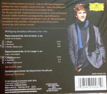 CD Wolfgang Amadeus Mozart: Piano Concertos Nos. 20 & 21
