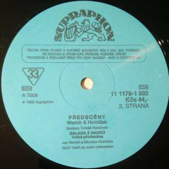 2LP Jan Werich: Předscény