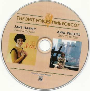CD Jane Harvey: Leave It To Jane! / Born To Be Blue