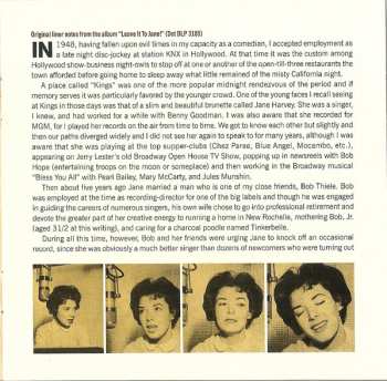 CD Jane Harvey: Leave It To Jane! / Born To Be Blue