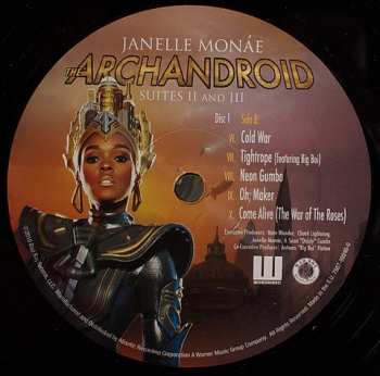 2LP Janelle Monáe: The Archandroid