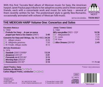 CD Carlos Miguel Prieto: The Mexican Harp Volume One: Concertos And Solos