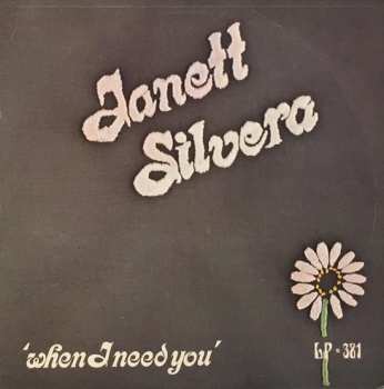 CD Janet Silvera: When I Need You