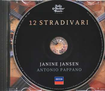 CD Antonio Pappano: 12 Stradivari