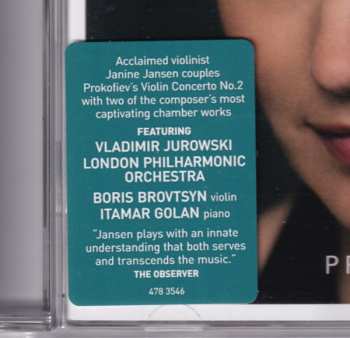 CD Sergei Prokofiev: Janine Jansen ∙ Prokofiev
