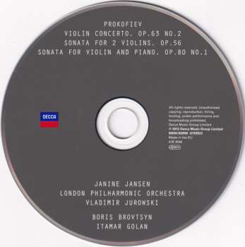 CD Sergei Prokofiev: Janine Jansen ∙ Prokofiev