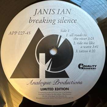 2LP Janis Ian: Breaking Silence LTD