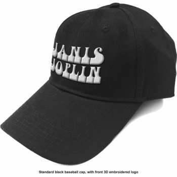 Merch Janis Joplin: Baseball sapka White Logo Janis Joplin