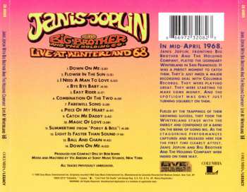 CD Big Brother & The Holding Company: Live At Winterland '68