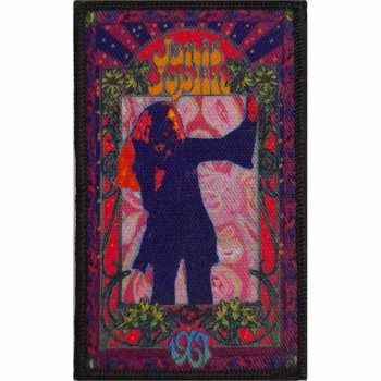 Merch Janis Joplin: Felvarró Floral Flame