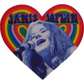 Merch Janis Joplin: Felvarró Heart