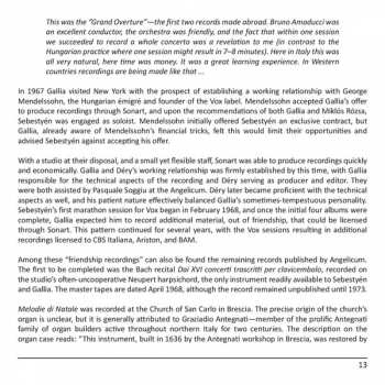 CD János Sebestyén: Omaggio A János Sebestyén