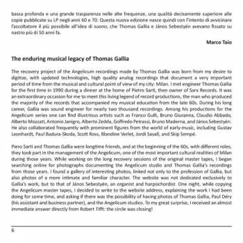 CD János Sebestyén: Omaggio A János Sebestyén