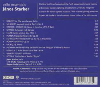CD Janos Starker: Cello Essentials (The World's Greatest Cello Music)