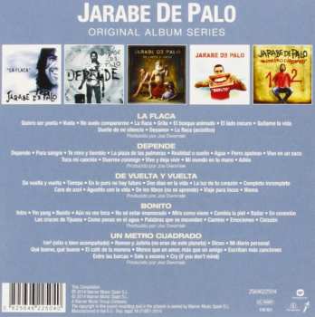 5CD/Dobozkészlet Jarabe De Palo: Original Album Series