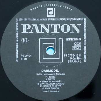 LP Jaromír Nohavica: Darmoděj