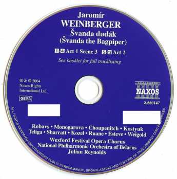 2CD Jaromir Weinberger: Švanda Dudák