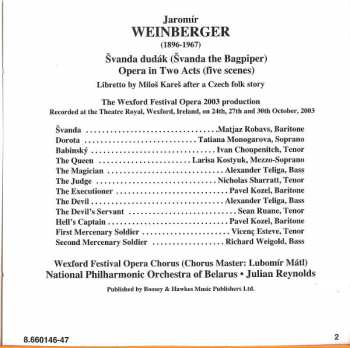 2CD Jaromir Weinberger: Švanda Dudák