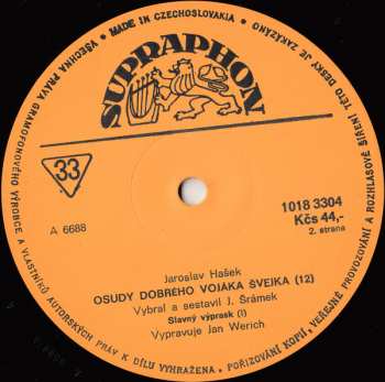 LP Jaroslav Hašek: Osudy Dobrého Vojáka Švejka 12