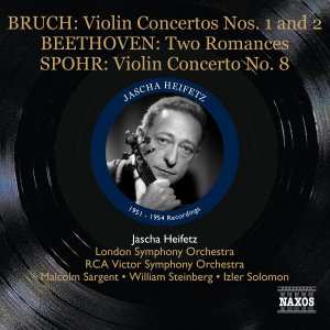 Album Ludwig van Beethoven: Bruch Violin Concertos Nos. 1 And 2 • Beethoven Two Romances • Spohr Violin Concerto No. 8 / 1951-1954 Recordings