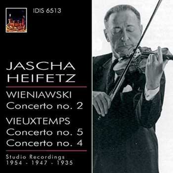 Album Jascha Heifetz: Jascha Heifetz plays Wieniawski & Vieuxtemps