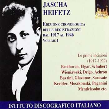 Album Jascha Heifetz: The Young Jascha Heifetz Violin Recital