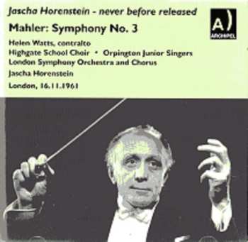 Album Jascha Horenstein: Symphony No. 3