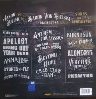2LP Jason Bieler And The Baron Von Bielski Orchestra: Songs For The Apocalypse
