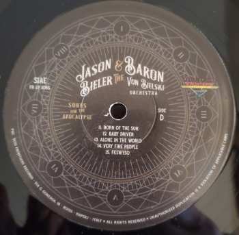 2LP Jason Bieler And The Baron Von Bielski Orchestra: Songs For The Apocalypse