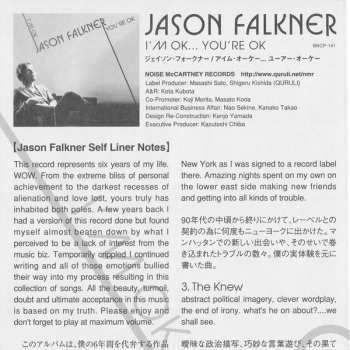 CD Jason Falkner: I'm OK... You're OK