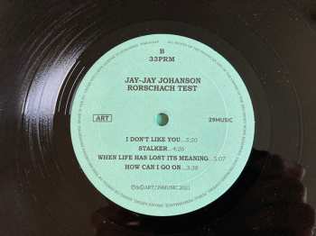 LP Jay-Jay Johanson: Rorschach Test