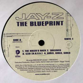 2LP Jay-Z: The Blueprint LTD