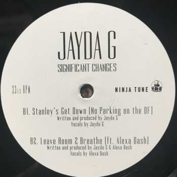 2LP Jayda G: Significant Changes