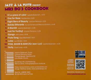 CD Jazz À La Flute: Mrs Bo's Cookbook
