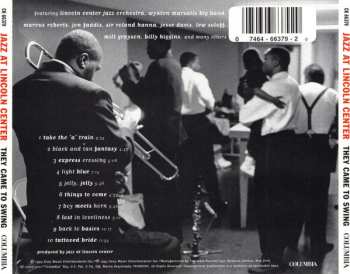 CD Jazz At Lincoln Center: They Came To Swing