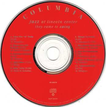CD Jazz At Lincoln Center: They Came To Swing