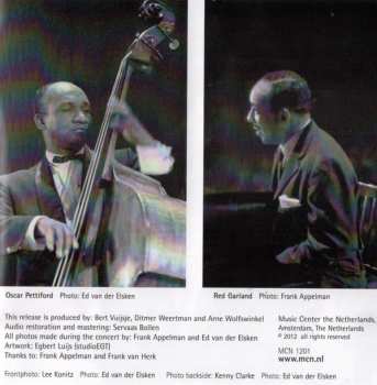 CD Red Garland: Star Eyes (Live In Amsterdam 1958)