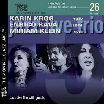 CD Karin Krog: Jazz Live Trio With Guests