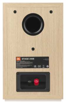 Audiotechnika JBL Stage 240B - 2-pásmové Regálové Reprosoustavy, 75 W Rms, 4,5" - bílá