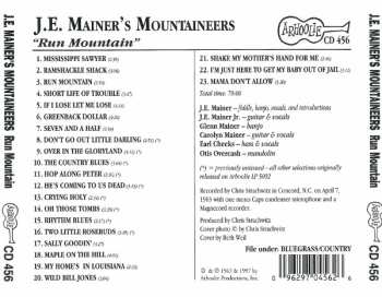 CD J.E. Mainer's Mountaineers: Run Mountain